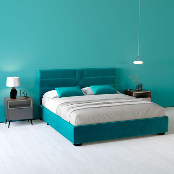 Кровать My-Style my-Taya Galaxy 200 x 200 см / Фанера / Бирюзовый photo 5