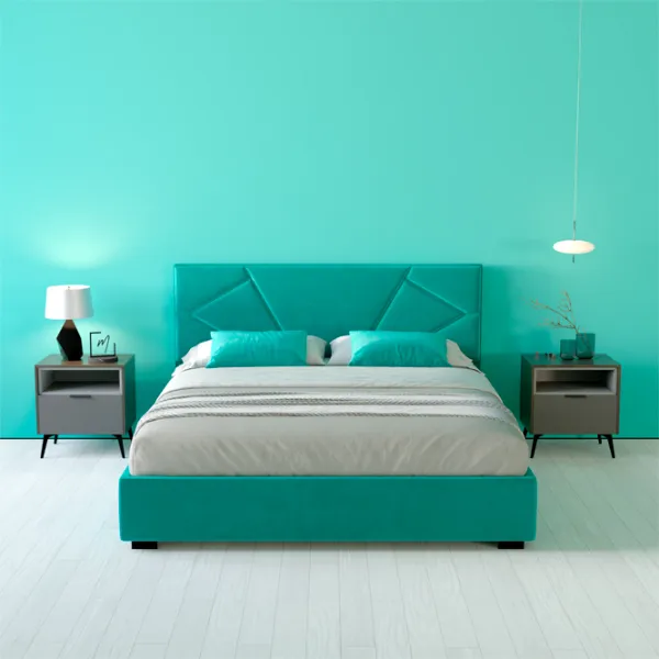 Кровать My-Style my-Yana Galaxy 200 x 200 см / Фанера / Бирюзовый photo 6