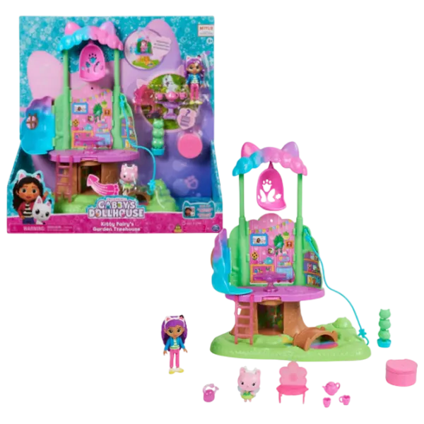 Набор фигурок Spin Master Gabby's Dollhouse Purrfect Treehouse 3+ / Розовый photo 1