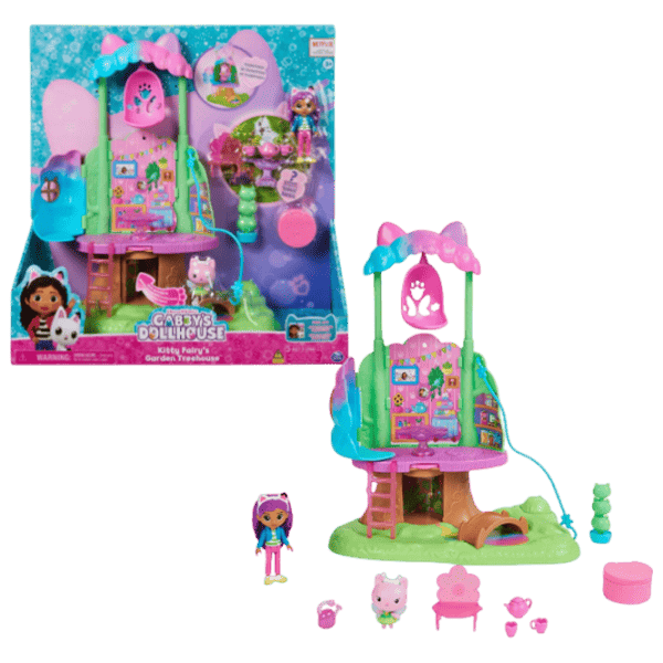 Набор фигурок Spin Master Gabby's Dollhouse Purrfect Treehouse 3+ / Розовый photo 1