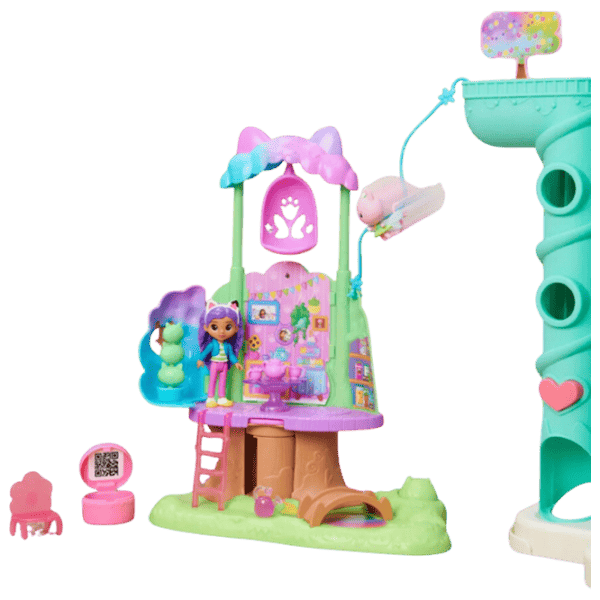Набор фигурок Spin Master Gabby's Dollhouse Purrfect Treehouse 3+ / Розовый photo 2