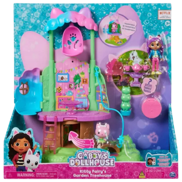 Набор фигурок Spin Master Gabby's Dollhouse Purrfect Treehouse 3+ / Розовый photo 3