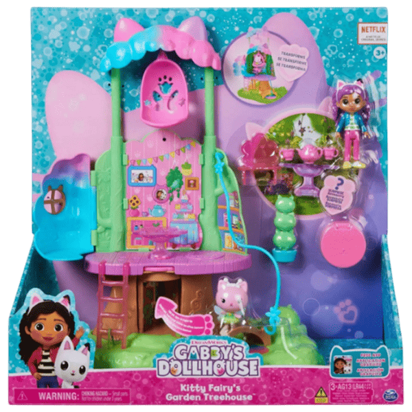Набор фигурок Spin Master Gabby's Dollhouse Purrfect Treehouse 3+ / Розовый photo 3