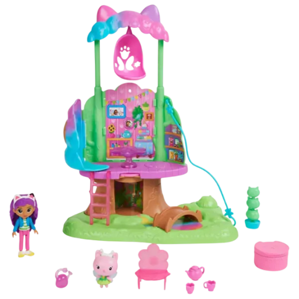 Набор фигурок Spin Master Gabby's Dollhouse Purrfect Treehouse 3+ / Розовый photo 4