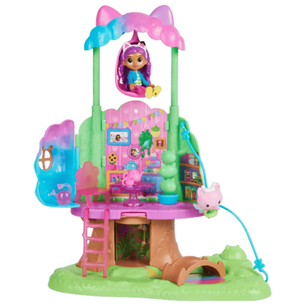 Набор фигурок Spin Master Gabby's Dollhouse Purrfect Treehouse 3+ / Розовый photo 5