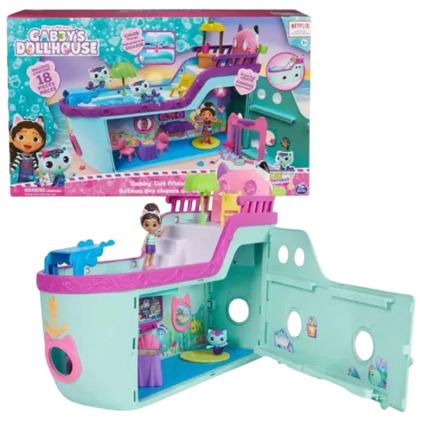 Set figurine Spin Master Gabby's Dollhouse Cruise Ship 3+ / Blue photo 1