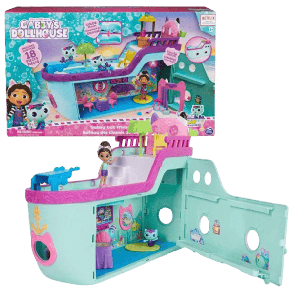Set figurine Spin Master Gabby's Dollhouse Cruise Ship 3+ / Blue photo 1