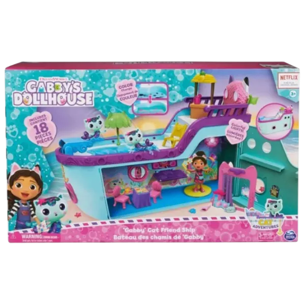 Set figurine Spin Master Gabby's Dollhouse Cruise Ship 3+ / Blue photo 6