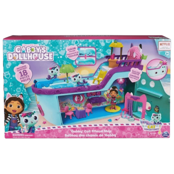 Set figurine Spin Master Gabby's Dollhouse Cruise Ship 3+ / Blue photo 6