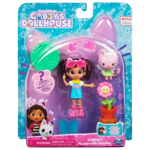 Set figurine Spin Master Gabby's Dollhouse Flower-riffic Garden Treehouse 3+ / Pink photo 5