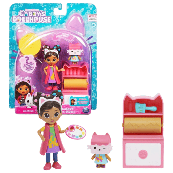 Набор фигурок Spin Master Gabby's Dollhouse Art Studio Gabby 3+ / Розовый photo 1