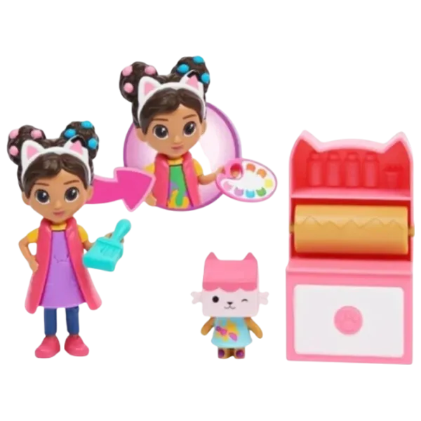 Набор фигурок Spin Master Gabby's Dollhouse Art Studio Gabby 3+ / Розовый photo 5