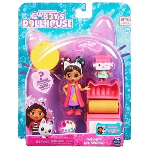 Набор фигурок Spin Master Gabby's Dollhouse Art Studio Gabby 3+ / Розовый photo 7