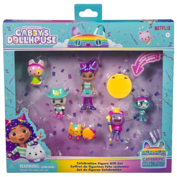 Set figurine Spin Master Gabby's Dollhouse Dance Party Theme 3+ / Pink photo 5