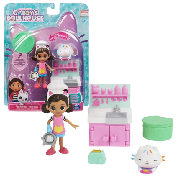 Набор фигурок Spin Master Gabby's Dollhouse Bakey with Cakey 3+ / Розовый photo 1
