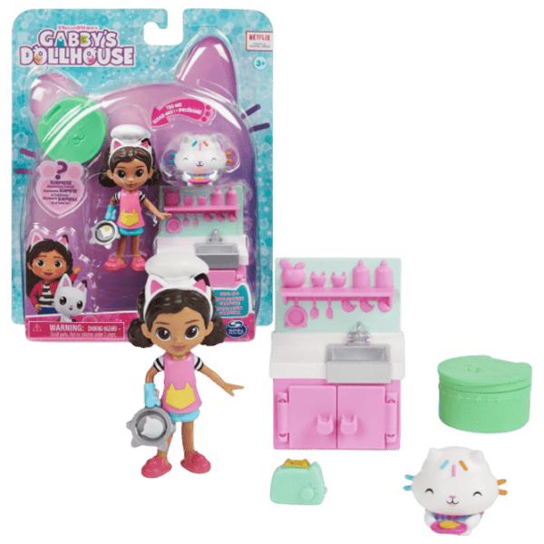 Набор фигурок Spin Master Gabby's Dollhouse Bakey with Cakey 3+ / Розовый photo 1