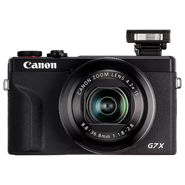 Cameră foto Canon PS G7 X Mark III + Additional Battery Compact CMOS/ Black photo 2