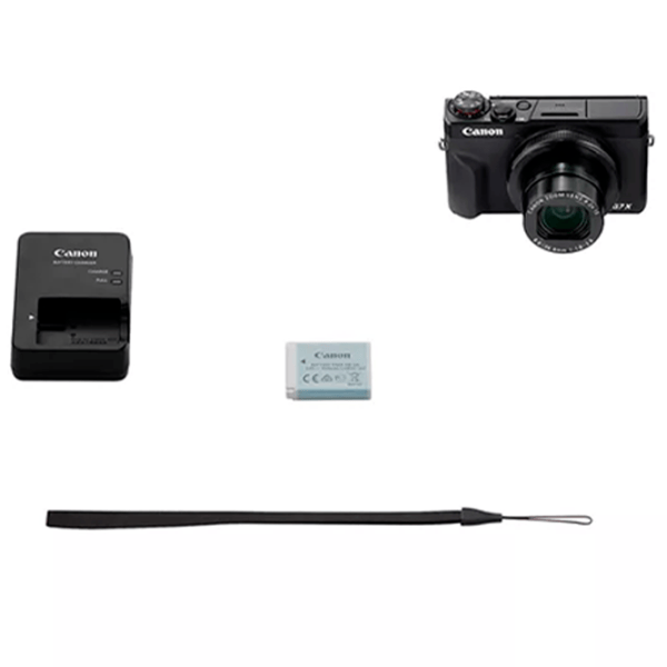 Cameră foto Canon PS G7 X Mark III + Additional Battery Compact CMOS/ Black photo 3