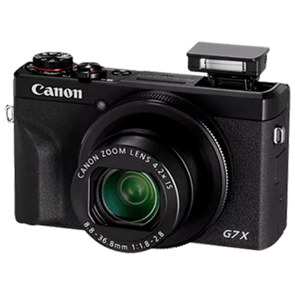 Cameră foto Canon PS G7 X Mark III + Additional Battery Compact CMOS/ Black photo 7