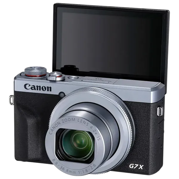 Cameră foto Canon PS G7 X Mark III Compact CMOS/ Silver photo 14