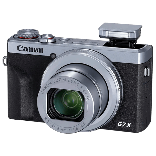Cameră foto Canon PS G7 X Mark III + Additional Battery Compact CMOS/ Silver photo 3