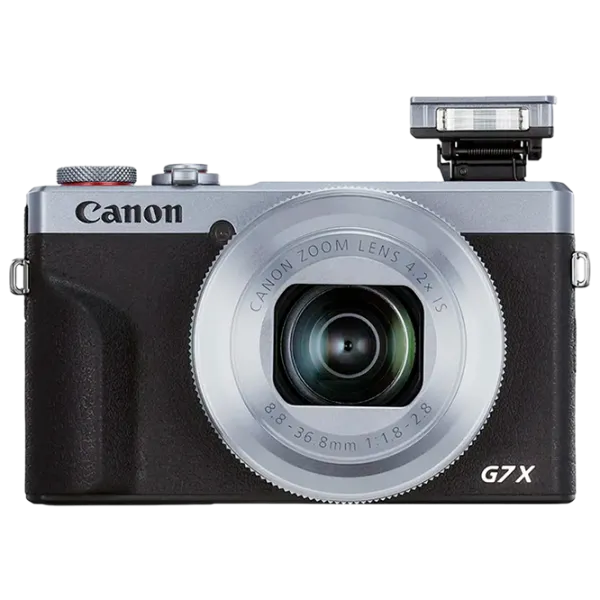 Cameră foto Canon PS G7 X Mark III + Additional Battery Compact CMOS/ Silver photo 6