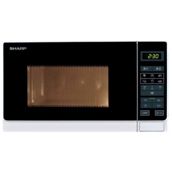 Cuptor cu microunde SHARP R242WW Standart / 800 W / White photo 1
