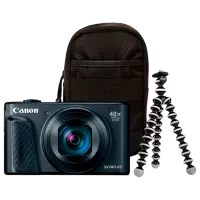 Cameră foto Canon PS SX740 HS Lite Edition Travel Kit Kit CMOS/ Black
