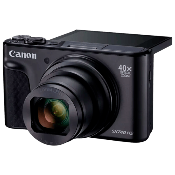 Cameră foto Canon PS SX740 HS Lite Edition Travel Kit Kit CMOS/ Black photo 6