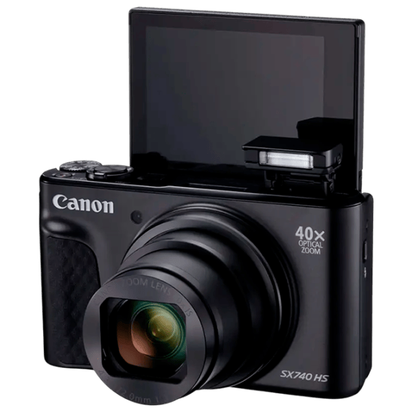 Cameră foto Canon PS SX740 HS Lite Edition Travel Kit Kit CMOS/ Black photo 9