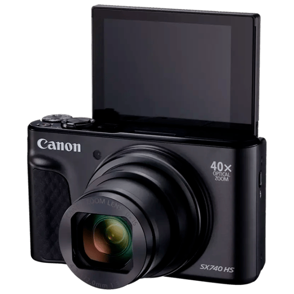 Cameră foto Canon PS SX740 HS Lite Edition Travel Kit Kit CMOS/ Black photo 11
