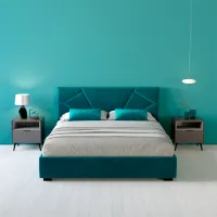 Кровать My-Style my-Yana Galaxy 180 x 200 см / Фанера / Зеленый photo 6