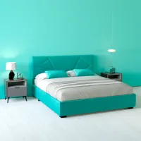 Кровать My-Style my-Yana Galaxy 160 x 200 см / Фанера / Бирюзовый photo 5