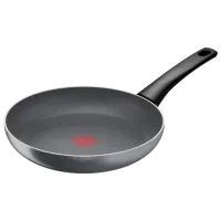 Сковорода Tefal Hard Stone D4560432 Универсальная / 24 см / Серый