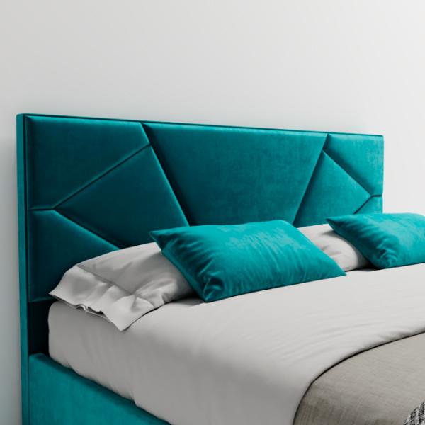 Кровать My-Style my-Yana Deco 200 x 200 см / Фанера / Бирюзовый photo 6