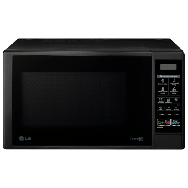 Cuptor cu microunde LG MS2042DB Standart / 700 W / Black photo 1