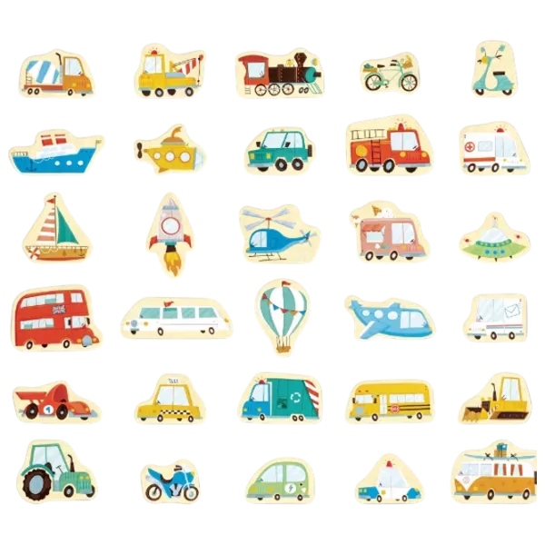 Набор фигурок Hape Early Explorer Transport 0+ / Разноцветный photo 2