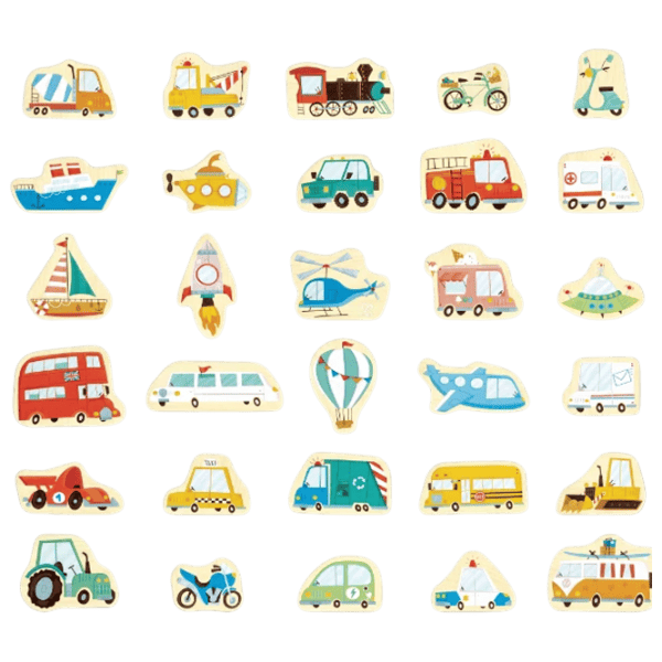 Набор фигурок Hape Early Explorer Transport 0+ / Разноцветный photo 2