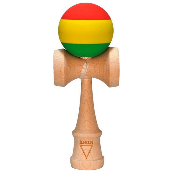 Kendama Noriel Krom Rasta Premium Maple-Rubber Multicolor / 7+ photo 1