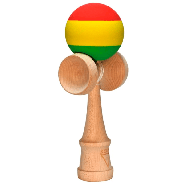 Kendama Noriel Krom Rasta Premium Maple-Rubber Multicolor / 7+ photo 2