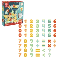 Набор фигурок Hape Early Explorer Magnetic Numbers 3+ / Бежевый