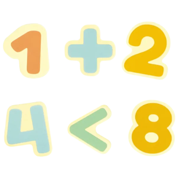 Набор фигурок Hape Early Explorer Magnetic Numbers 3+ / Бежевый photo 4