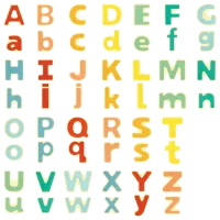 Набор фигурок Hape Early Explorer Alphabet 3+ / Разноцветный photo 2