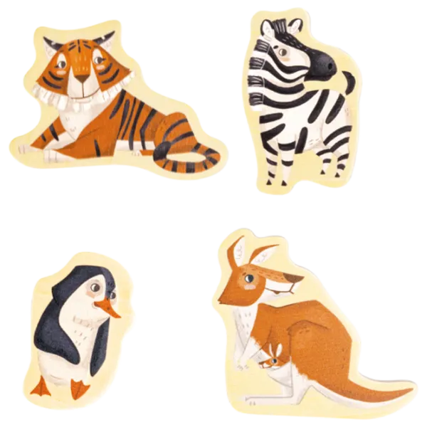 Набор фигурок Hape Early Explorer Animals 2+ / Бежевый photo 4