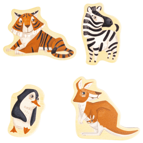 Набор фигурок Hape Early Explorer Animals 2+ / Бежевый photo 4