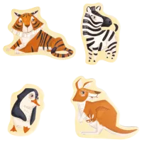 Набор фигурок Hape Early Explorer Animals 2+ / Бежевый photo 4