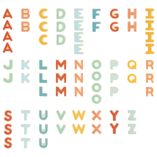 Set figurine Hape Early Explorer Letters  3+ / Beige photo 2