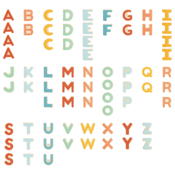 Set figurine Hape Early Explorer Letters  3+ / Beige photo 2