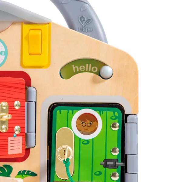 Игровой набор Hape Love Play. Learn Запирай и учись E1111 3+ / Разноцветный Коричневый photo 6