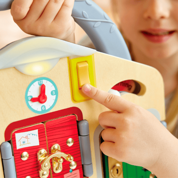 Игровой набор Hape Love Play. Learn Запирай и учись E1111 3+ / Разноцветный Коричневый photo 7